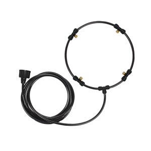 Bothyi - Sistema De Rociador De Agua Nebulizada Kit De Ventilador De Nebulización Para Enfriar El Jardín Del Patio 12 Pulgadas