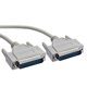 thumbnail image 1 of Cable de extensión para impresora Yohii DB25 macho a macho, 4,5 m, 1 of 3