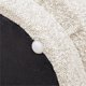 thumbnail image 3 of Puf Otomán MAKLAINE Forma Hongo 38 cm Marfil Bouclé, 3 of 7