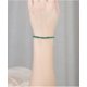 thumbnail image 4 of Pulseras de Tenis para Mujer, Espinela Verde Creada/circonia Cúbica/rubí Creado Pulsera de Plata Esterlina S925 para Esposa (Piedra Preciosa Corte Princesa 3 X 3 Mm 6-7.5 Pulgadas), 4 of 4