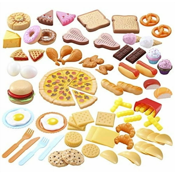 JOYIN 200 piezas Kids Play Food Deluxe Set de alimentos de juego de lujo, comida de juguet JOYIN JOYIN