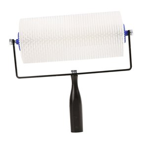 Magideal - Rodillo Con Púas, Herramienta De Cemento Autonivelante Profesional, Rodillo De Aireación Con Púas, Rodillo Antiespumante, Suministros De Pintura Para 20 Mm De Altura