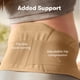 thumbnail image 4 of Faja de soporte para embarazo Frida Mom Dual Support S/M color arcilla, 4 of 8