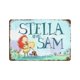 thumbnail image 1 of Stella y Sam Cartel Metálico, Decoración de Pared de Cartel Metálico Personalizado para Regalos de Fans, Amigos, Familia y Amantes 30*40cm, 1 of 6