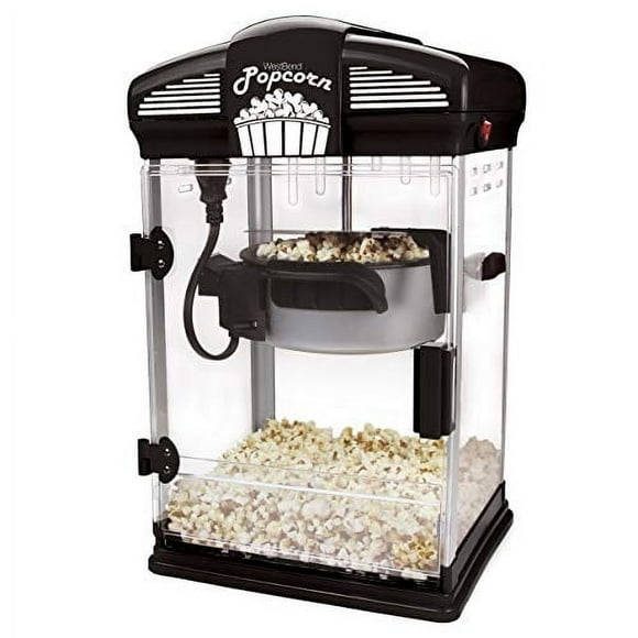 Máquina para hacer palomitas West Bend Stir Crazy Negra 4 cuartos