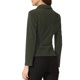 thumbnail image 3 of INSPIRE CHIC Chaqueta de Trabajo para Mujer con Solapa, Manga Larga, Traje de Chaqueta, Verde Militar M, 3 of 6