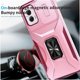 thumbnail image 4 of Funda Armada para Motorola Moto G Power 2024 con Tapa Deslizante y Soporte Magnético Giratorio Rosa, 4 of 5