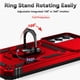 thumbnail image 4 of Funda Resistente Anillo Soporte Samsung Galaxy A05S Privacidad Cámara Montaje Magnético Rojo, 4 of 6