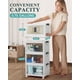 thumbnail image 5 of Contenedores de almacenamiento OlarHike 23QT apilables con tapas, puertas y ruedas, paquete de 3, 5 of 7