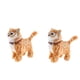 thumbnail image 1 of 2 Piezas De Juguetes Electrónicos Para Gatos De Felpa Juguetes Rellenos Walking Cat Meow Toys Yellow, 1 of 3