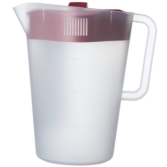 Pitcher GoodCook, 3,8 L, tapa de 4 vías, plástico transparente sin BPA