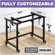 thumbnail image 3 of Soporte para teclado Liquid Stands de 3 niveles con ruedas y ajuste, 3 of 7