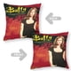 thumbnail image 2 of Buffy, la Cazavampiros Fundas de almohada de terciopelo con tema, regalos de funda de almohada, decoración para el hogar, cojín de lanzar, regalo de cumpleaños para fans y parejas.66*66cm., 2 of 6