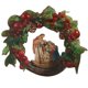 thumbnail image 5 of Corona De Navidad Redonda Adorno Colgante Ventana De Pared Decoración De Oto?o Al Aire Libre Marrón, 5 of 5