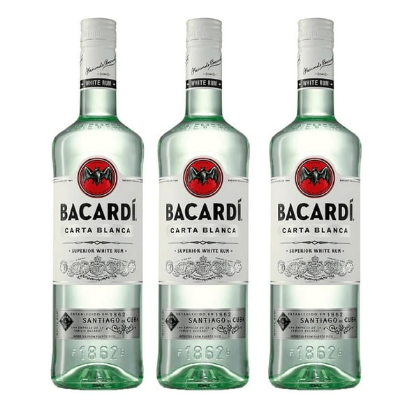 3 Ron Carta Blanca, 980 ml, 37.5%