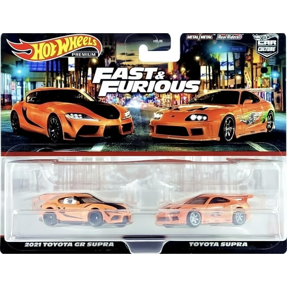 Auto Fundido Hot Wheels Premium Car Culture Fast Furious 2021 Toyota GR Supra