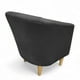 thumbnail image 5 of Poltrona Murcia - Felpa Negro, 5 of 6