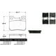 thumbnail image 1 of Pastillas Freno Para Auto 104.06200, 1 of 4