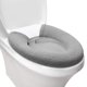 thumbnail image 1 of Cubierta para asiento de inodoro SENOMOR 71 cm gris lavable, 1 of 7