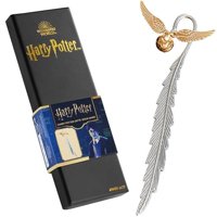 Marcapálogos De Harry Potter Golden Snitch De Metal Con Colgante En Caja De Regalo