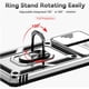 thumbnail image 2 of Estuche GANGXUN para Xiaomi Redmi Note 12 Pro 4G, soporte giratorio 360°, estilo mecánico y magnético, 2 of 5
