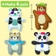 thumbnail image 2 of EZCRA Bear Sewing Kit for Kids Ages 4–8, Beginner Felt Projects, 2 of 3