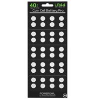 Batería Powerowl Lr44 A76 De 1,55 V, Paquete De 40