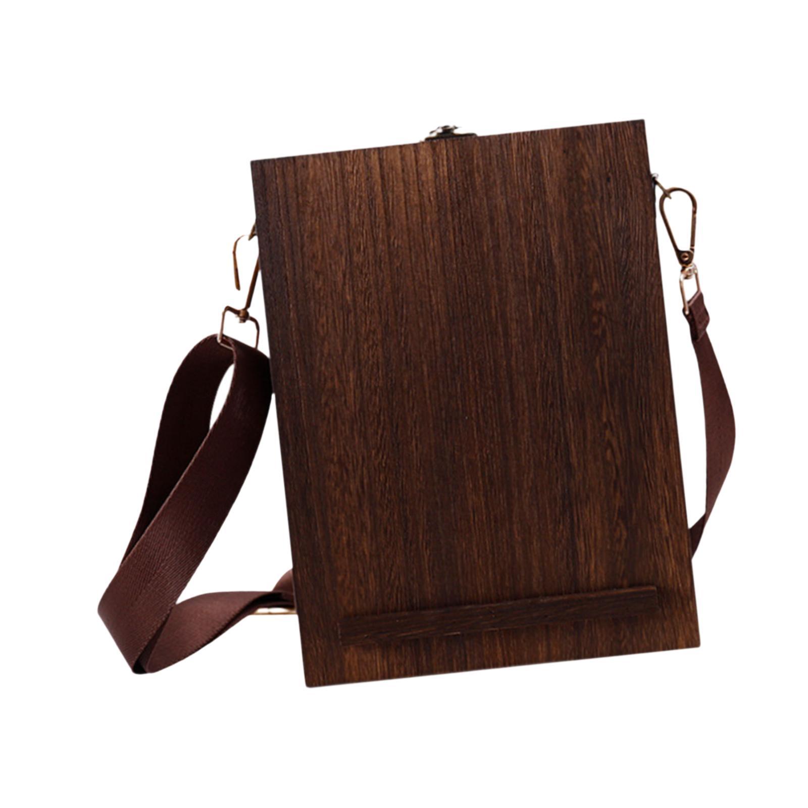 Bothyi - Writers Messenger Caja De Madera Ligera Para Tubos De Pintura Pincel Artista Pintura