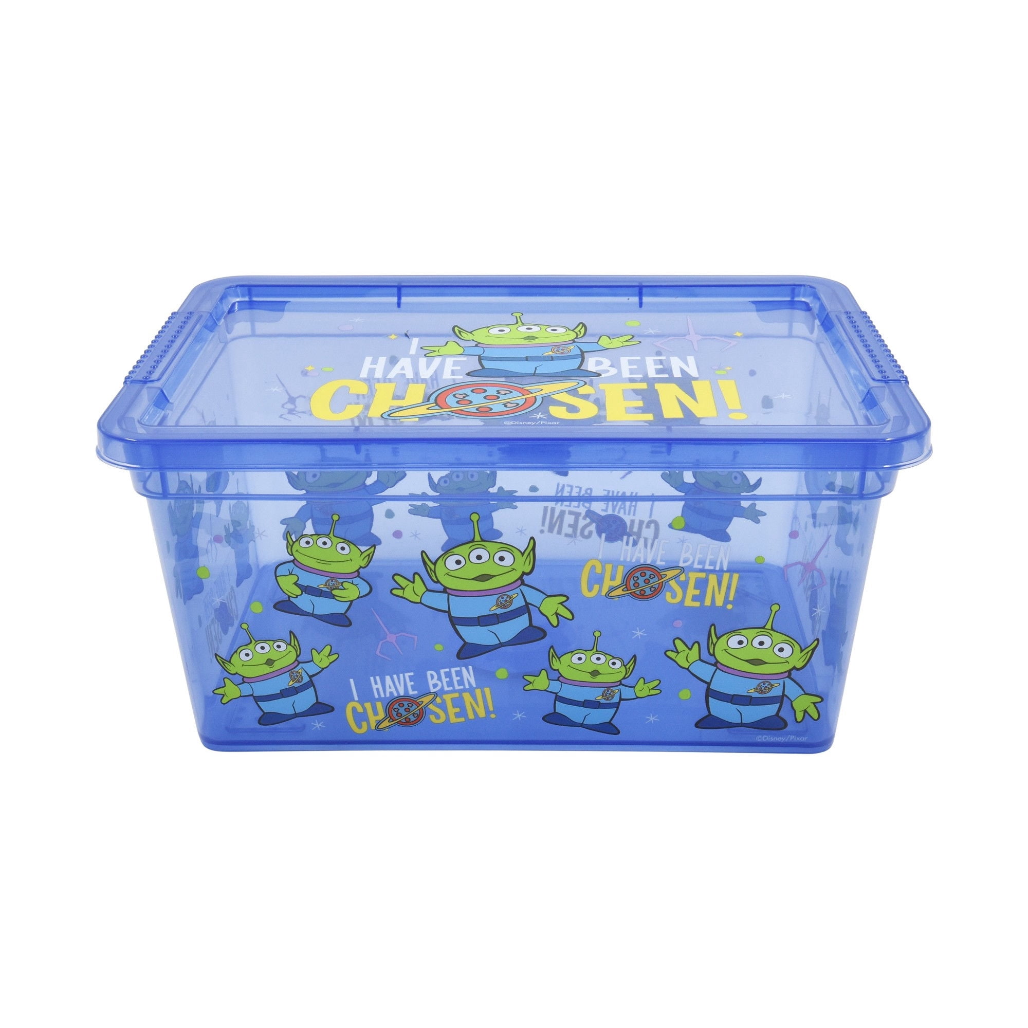 Caja De Almacenamiento 4 Litros Plástico Azul Aliens Toy Story