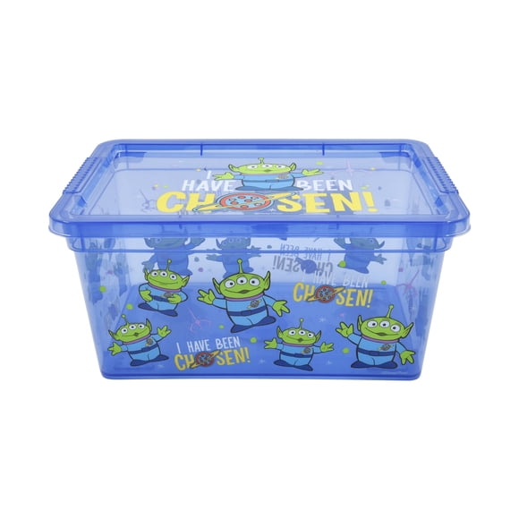 Caja de almacenamiento 4 litros plástico azul Aliens Toy Story