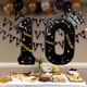 thumbnail image 5 of Globos de aluminio negros número 15 con corona de 40 pulgadas, 5 of 7