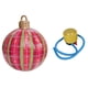thumbnail image 4 of Bola Inflable De Navidad, Accesorios De 20 Pulgadas, Bola De Navidad Para Exterior, Festival, Jardín, Rejilla Roja, 4 of 5