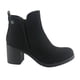 thumbnail image 1 of Botin Chalada Mujer Prata-1 Negro Moda, 1 of 7