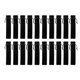 thumbnail image 1 of Estuche para bolígrafos HORNO 20 uds terciopelo 17,5 × 3,5 cm negro, 1 of 3