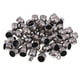 thumbnail image 4 of 50 unids tapón de extremo tapón encaje 8mm hallazgos de joyería de cordón de cuero gris negro, 4 of 5