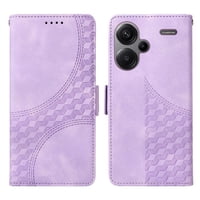 Carcasa Foxdock Xiaomi Redmi Note 13 Pro Plus 5G De Cuero Pu, Diseño Acolchado Clásico, Protección Contra Caídas Y Rayones