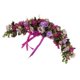 thumbnail image 5 of flor de seda artificial dintel puerta flor espejo flor guirnalda púrpura, 5 of 5