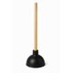 thumbnail image 1 of Desatascador para Inodoro SOFINNI con Mango de Madera de 43 cm y Copa de Goma de 13 cm, 1 of 5