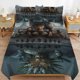 thumbnail image 1 of Blk Panther Bedding Se Ultra Soft Skin-Friendly Duvet Cover3 Piece, Cute Comforter Cover Bed Set, 1 of 5