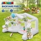 thumbnail image 2 of Castillo Inflable 400x300x240 Cm Blanco Con Piscina De Pelotas, 2 of 7