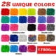 thumbnail image 3 of Kit de recarga de bandas de telar de goma INSCRAFT 17500+ con contenedor, 3 of 7