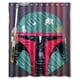 thumbnail image 1 of Cortina de ducha con cascos de cazarrecompensas de Boba Fett de Star Wars, juego de cortina de baño con ganchos, tamaño 60 x 72 pulgadas, 1 of 3