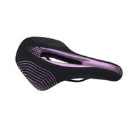 Ioensy - Mtb Bike Saddle Soft Wears Soft Sish Pads De Asiento Resistente Sada De Bicicleta De Bicicleta Transpirable Púrpura