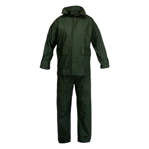 Traje De Agua Impermeable Verde Talla Xl