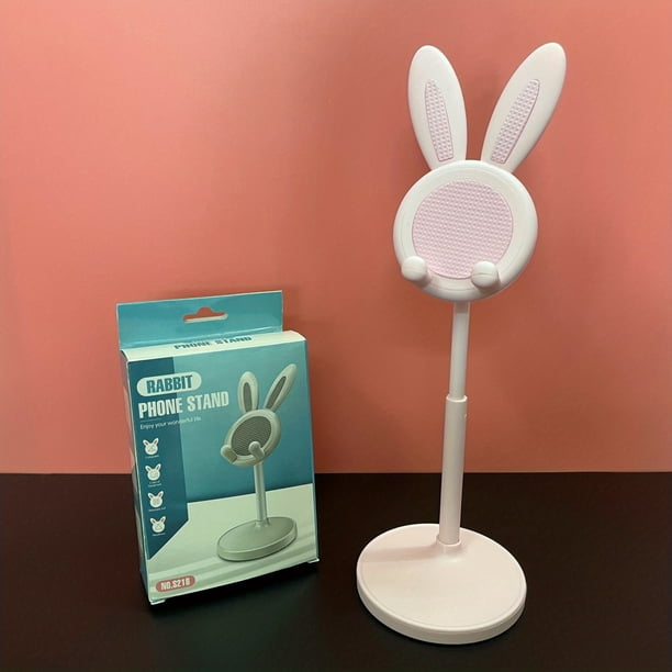 The New Cute Cartoon Mobile Phone Desktop Stand Can Be Adjusted To Lift And Shrink Portable For Ipad Stand Lazy People Watch Drama Magic Phone Stand