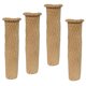 thumbnail image 4 of Fundas Para Gorras De Pies De Muebles / Calcetines De Pierna De Silla De Punto 3x11cm Caqui, 4 of 5