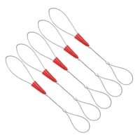 Magideal - Extractor De Cables De 5 Piezas, Cable De Tracción Rápido, Arnés De Cables Portátil Fuerte De 240Mm, Sujetador De Cables Para Pesca, Conducto De Suelo