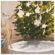 thumbnail image 5 of Faldón Pie De Árbol Navidad 122 cm Blanco con Brillos, 5 of 6