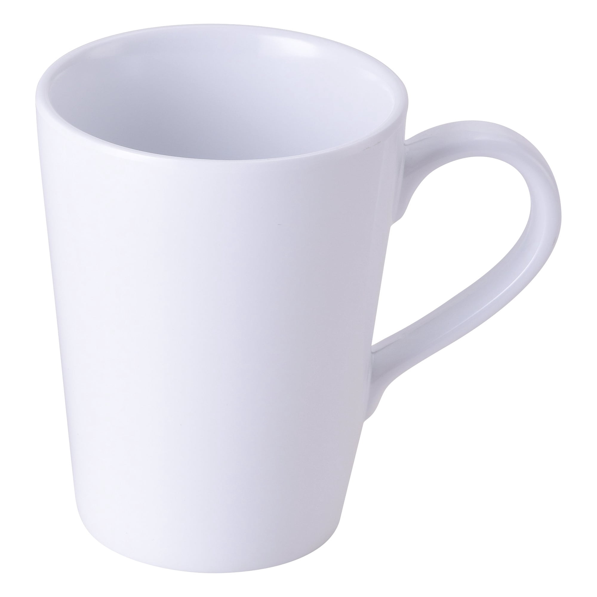 Taza Yanco Nessico Ns-9112w De Melamina Blanca, 350 Ml, Paquete De 24