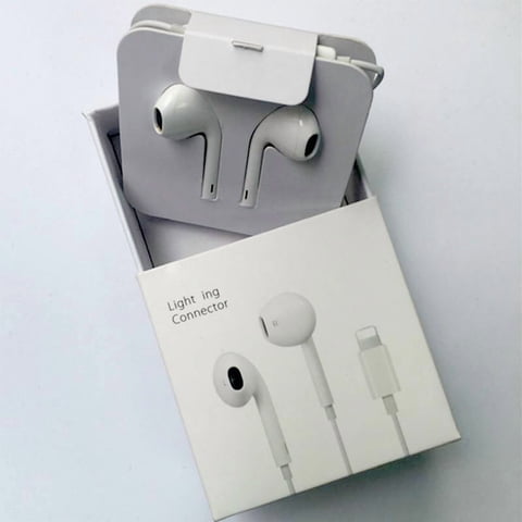 Genérico - Audífonos Earpods Para Iphone Conexión Lightning